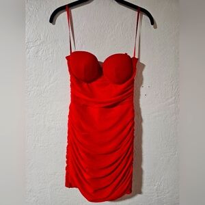 Windsor Dress Red